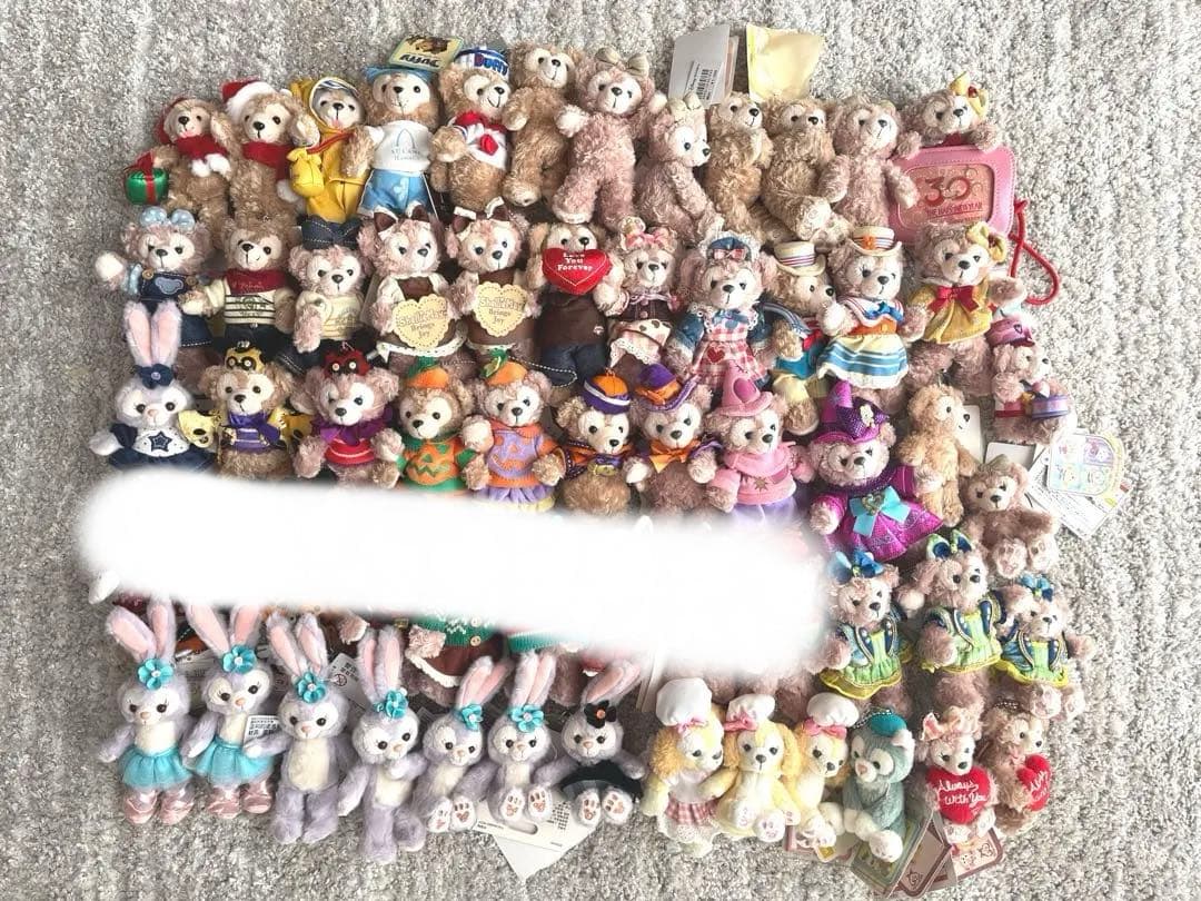 ダッフィー　ぬいぐるみバッジ　まとめ売り