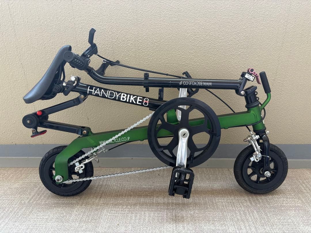 HANDYBIKE 8 折りたたみ自転車 グリーン