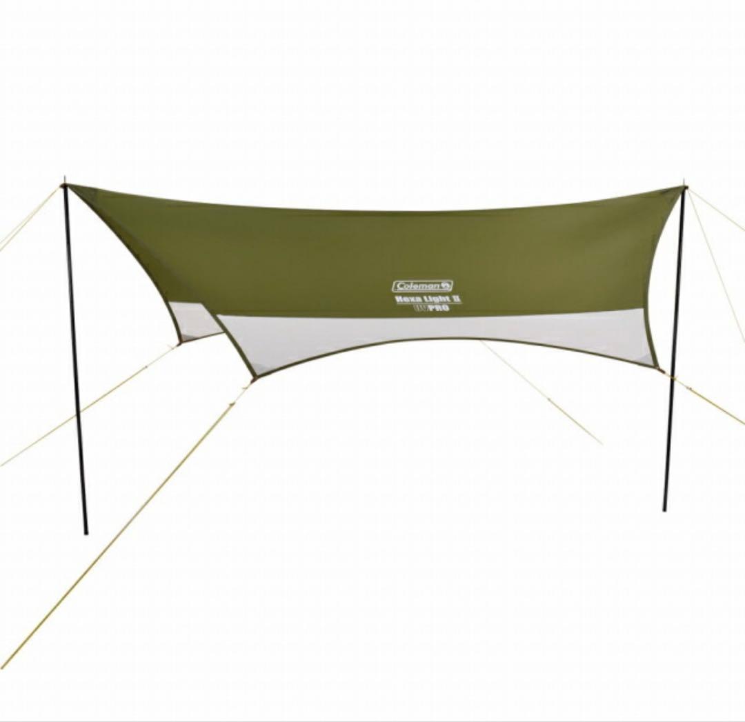 【新品未使用】コールマン ヘキラサイトⅡ タープ カーキ