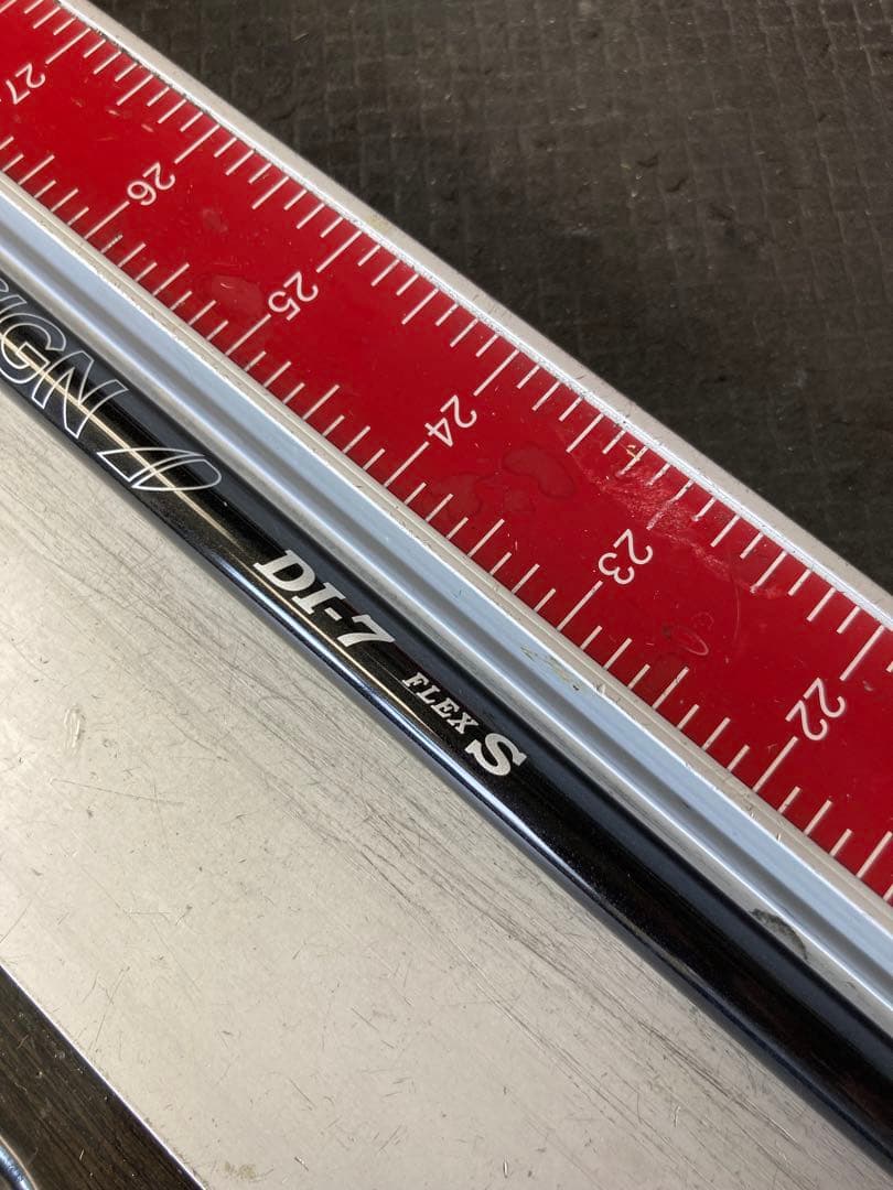 ツアーAD DI-7S ブラックPING 3W用　チップカット無し43.25in