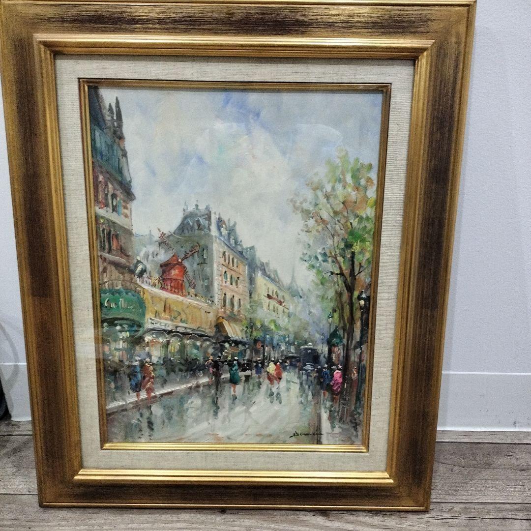 ムーラン・ド・ラ・ギャレット　油彩画