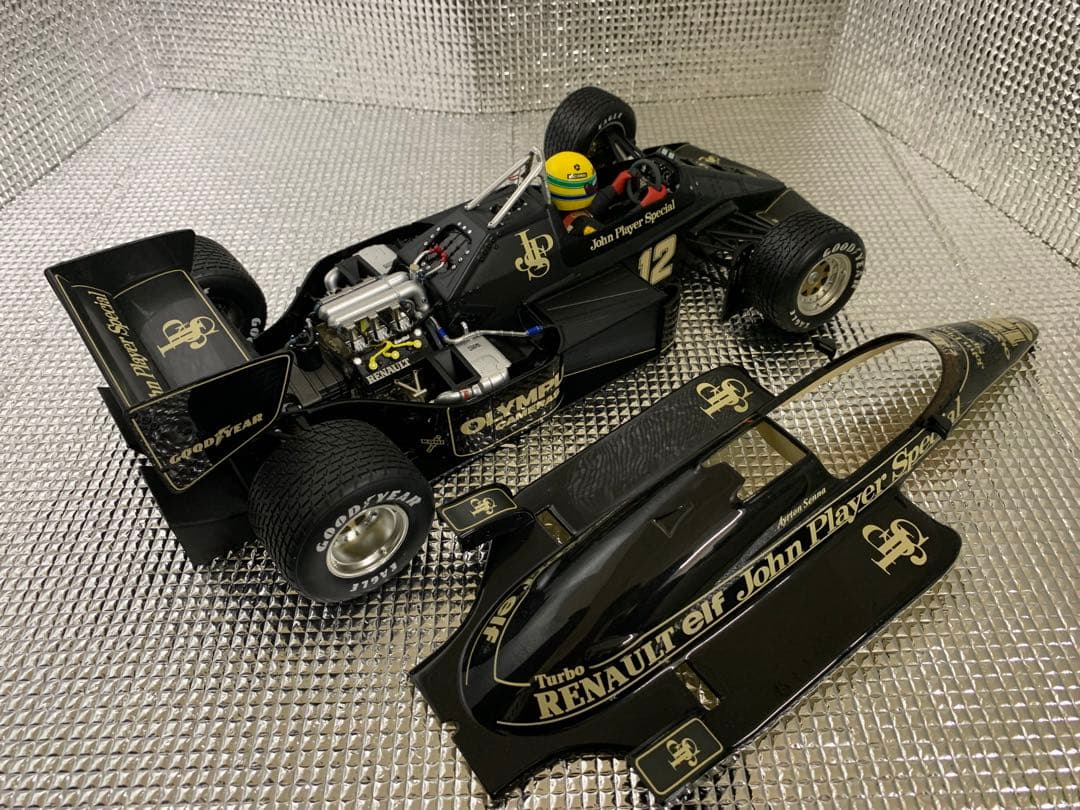 【BIGサイズ！F1 ロータスルノー97T アイルトンセナ　1/12】