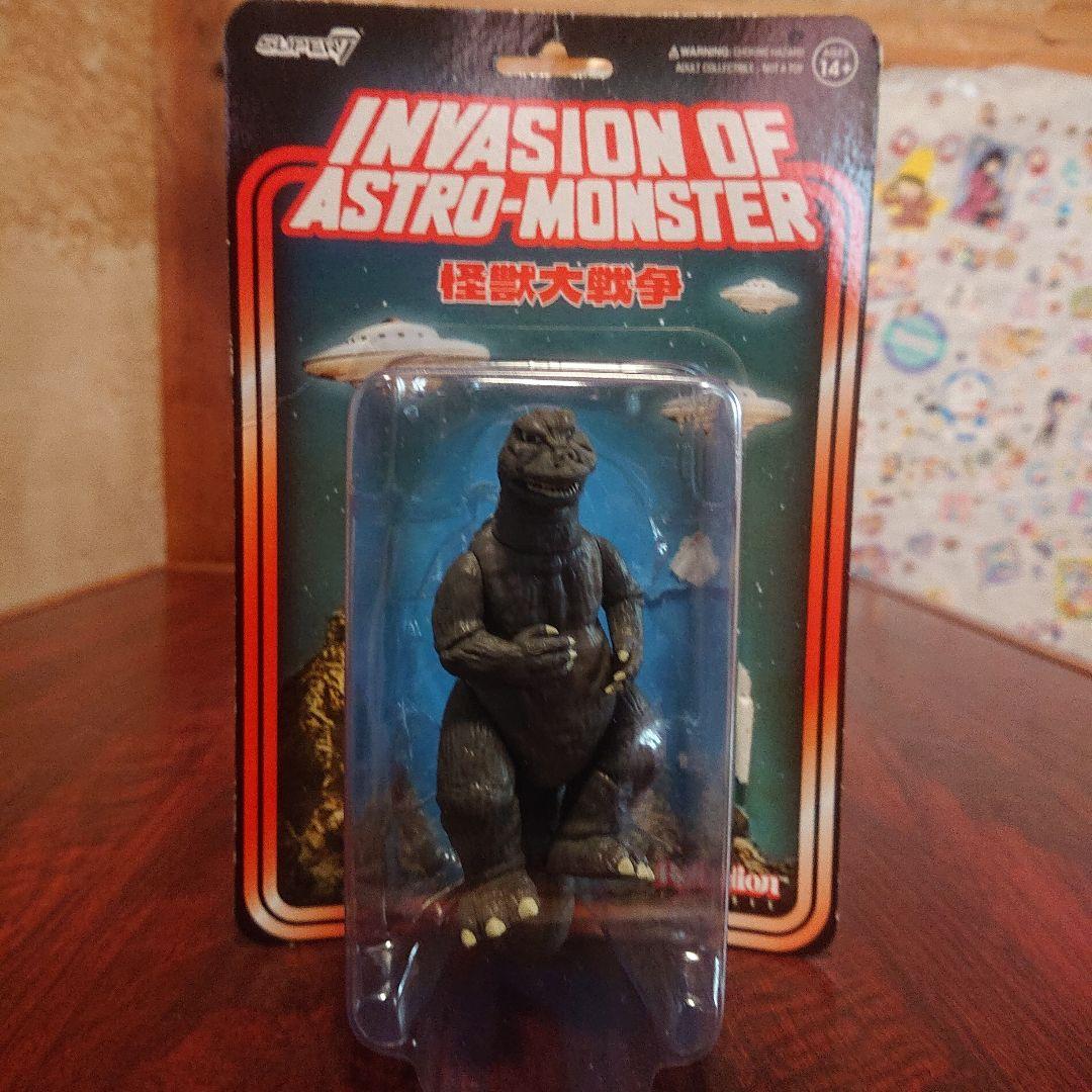 SUPER 7/ゴジラ 怪獣大戦争 リアクション フィギュア/シェーゴジラ