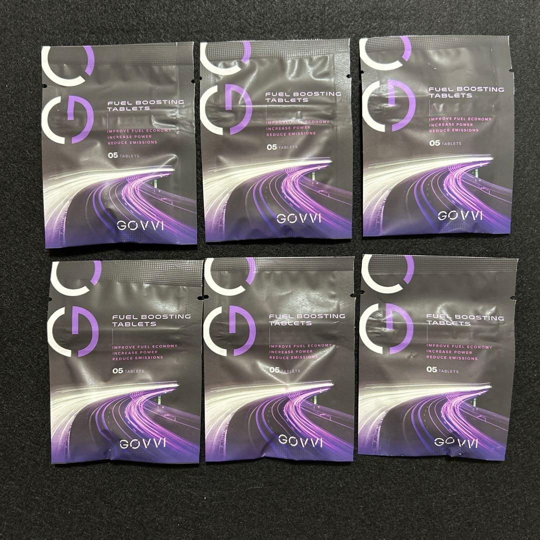 【新品未開封】GOVVI 燃費ブーストタブレット6包セット