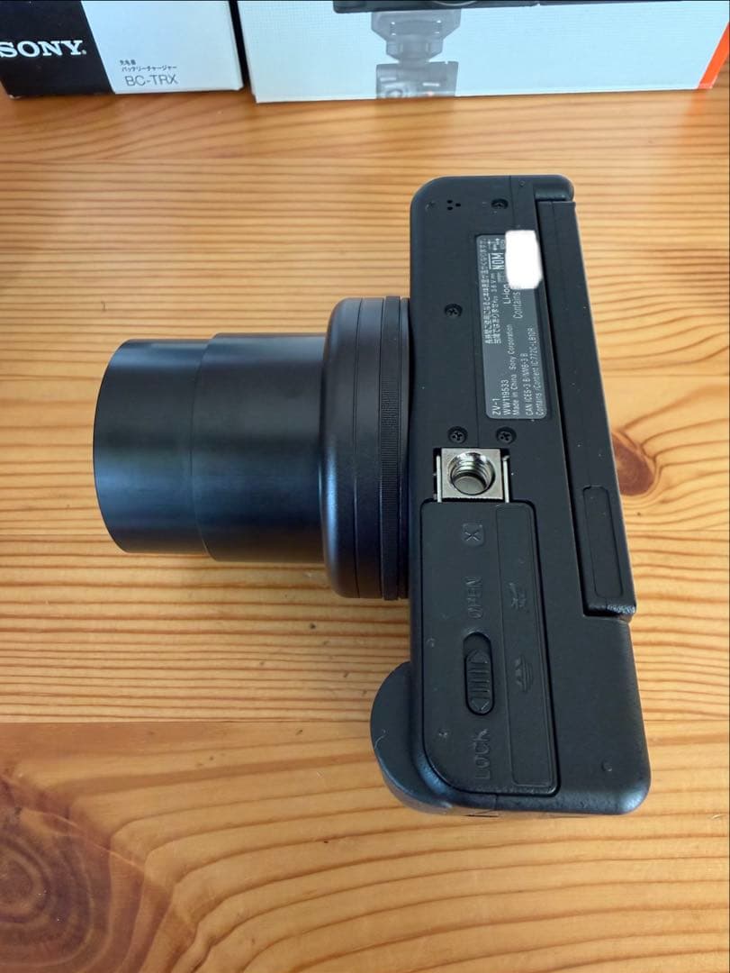 【美品】SONY VLOGCAM ZV-1G 純正充電器セット