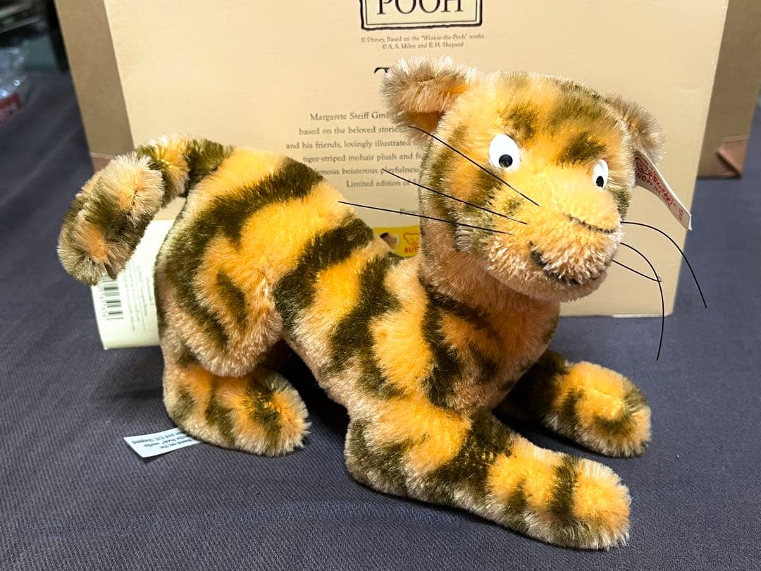 Steiff Tigger シュタイフ ティガー くまのプーさん ぬいぐるみ