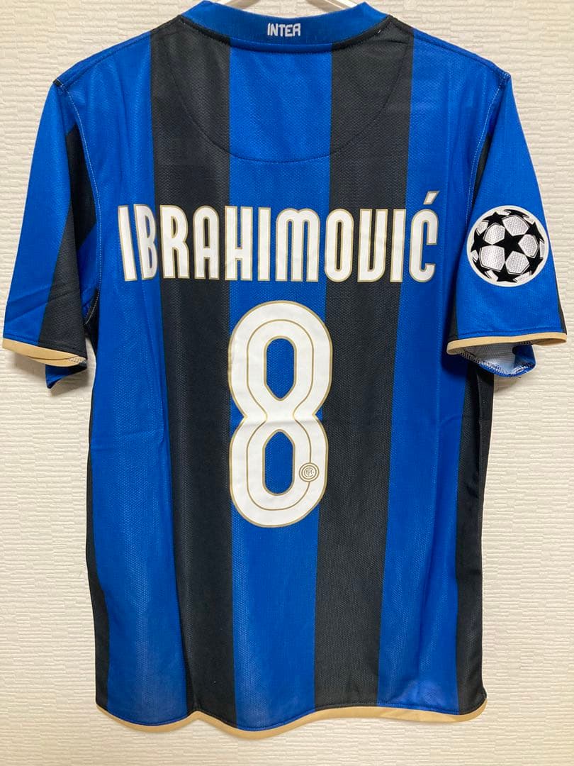 08-09 セリエＡ インテル イブラヒモビッチ ユニフォーム（H）