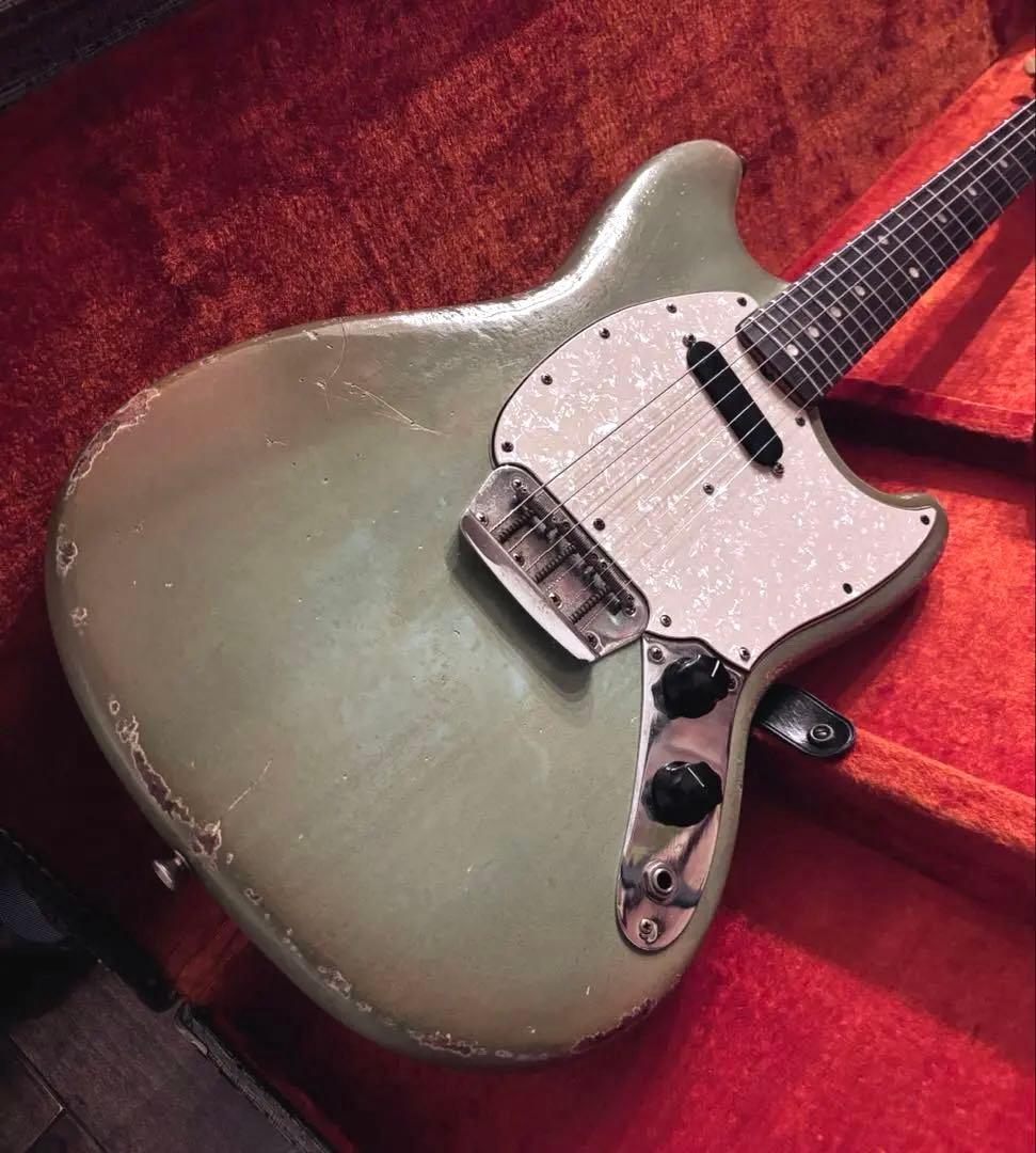fender MUSICMASTER II 1966ダフネブルー vitage