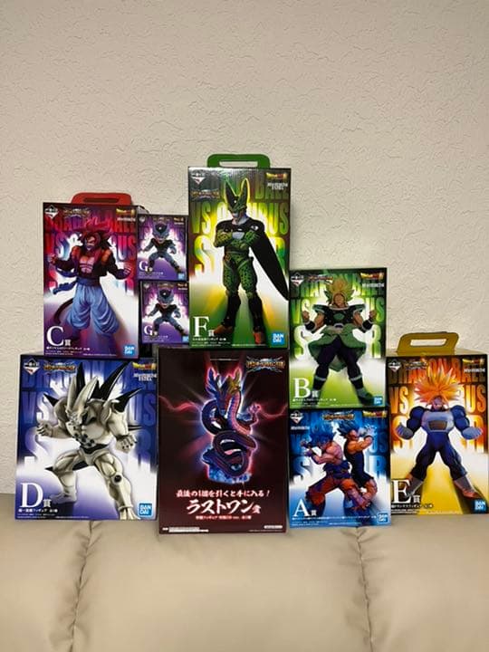 ドラゴンボールフィギュア一番くじセット