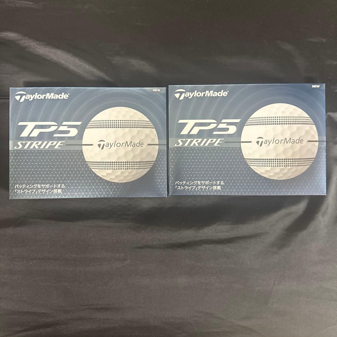 TaylorMade TP5 STRIPE ゴルフボール 2ダース