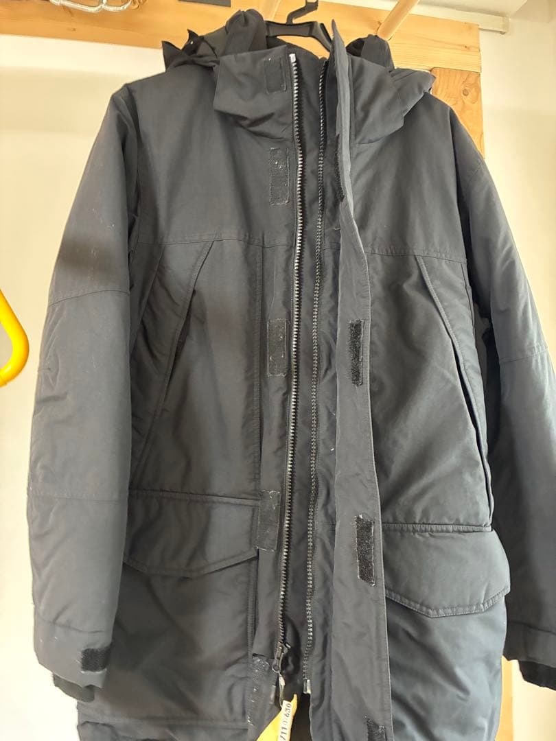 【The North Face】ダウンジャケット黒紺【南極観測隊支給モデル】
