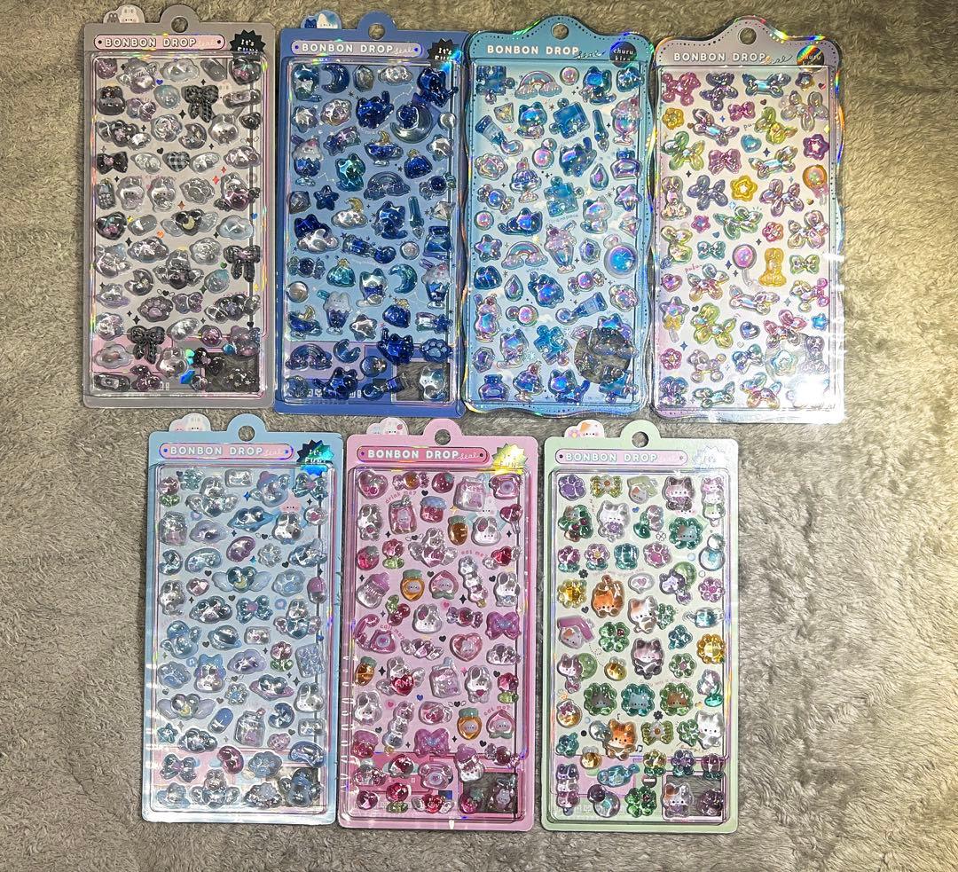 ★24時間以内発送 正規品 ボンボンドロップシール オリジナル 8種セット★