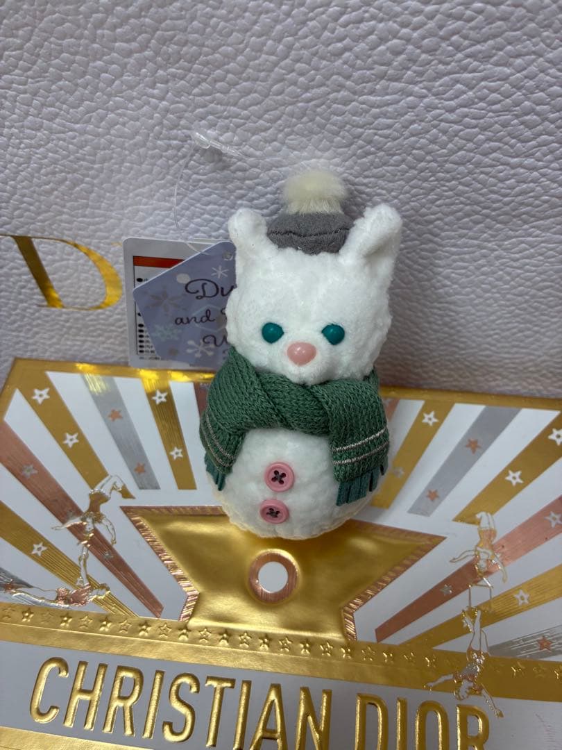 ジェラトーニ　ぬいぐるみチャーム　シークレットオブスノーウィーデイ　雪だるま2番