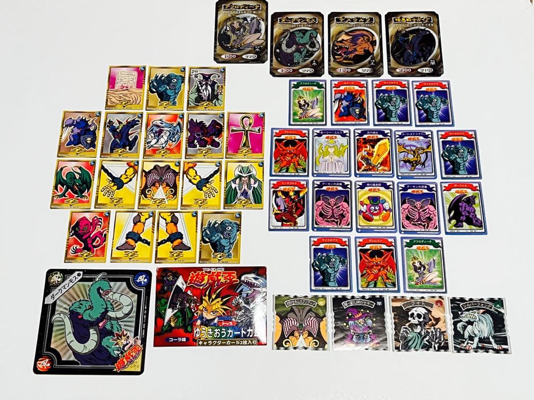 遊戯王 東映 バンダイ ミニカード ブルーアイズ エクゾディア 初期 まとめ売り