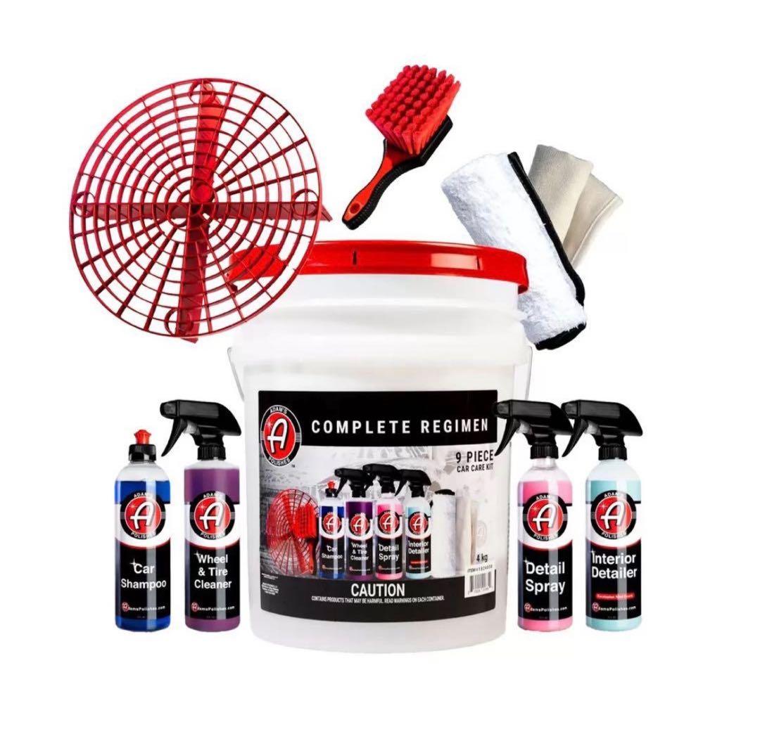 即発送　アダムスポリッシュ 洗車9点セット　Adam’s Polishes